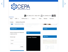 Tablet Screenshot of cepa.g12.br