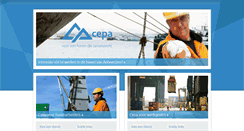 Desktop Screenshot of cepa.be